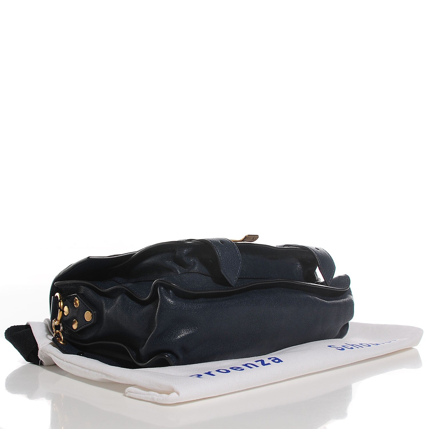 Proenza Schouler Lambskin Tiny PS1 Satchel Midnight 4 of 13