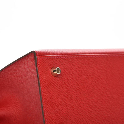 Hermes Epsom Kelly Sellier 28 Rouge Casaque 8 of 33