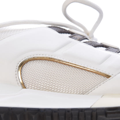 Louis Vuitton Calfskin Monogram Run Away Sneakers 38 White 11 of 14