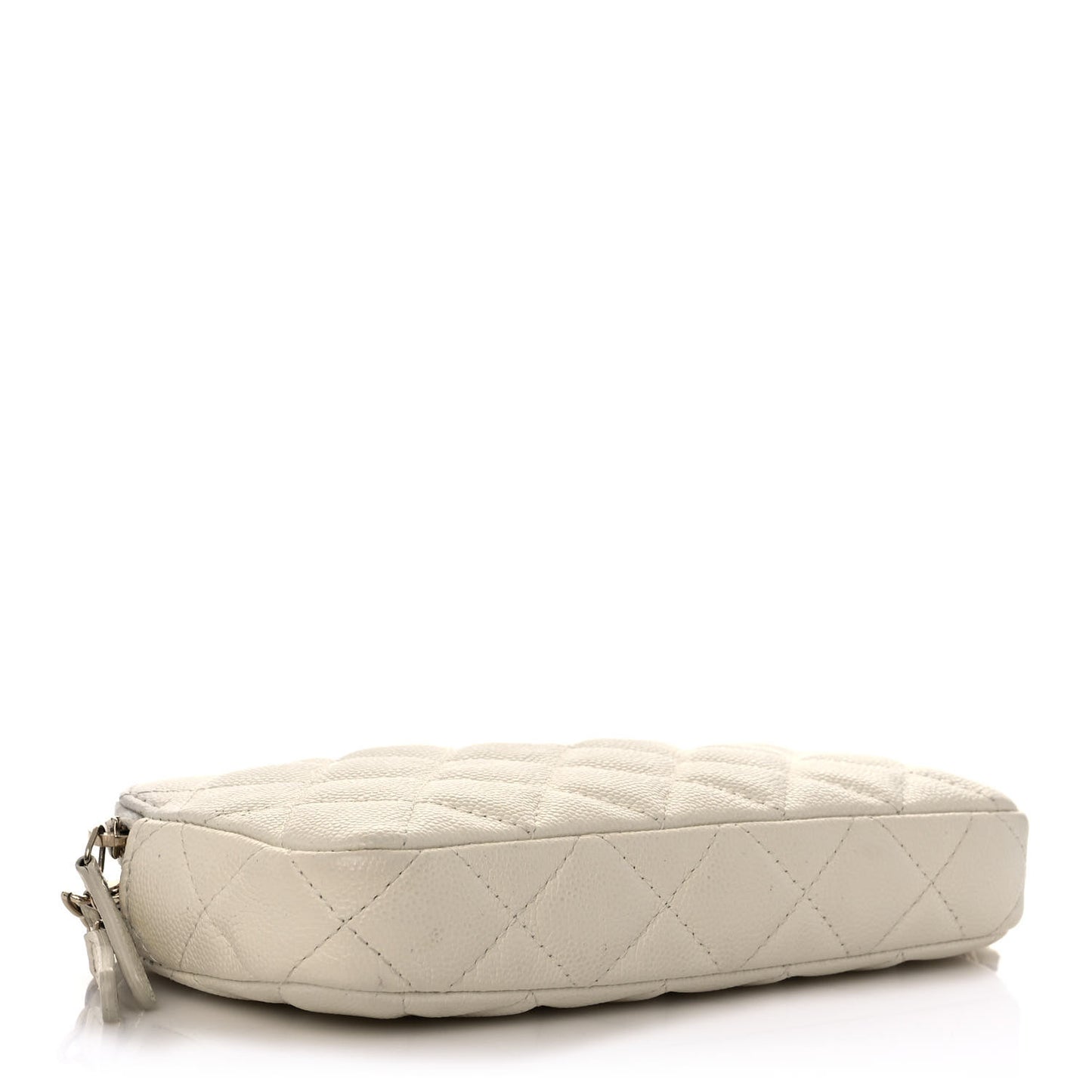 Caviar Quilted Small Clutch With Chain