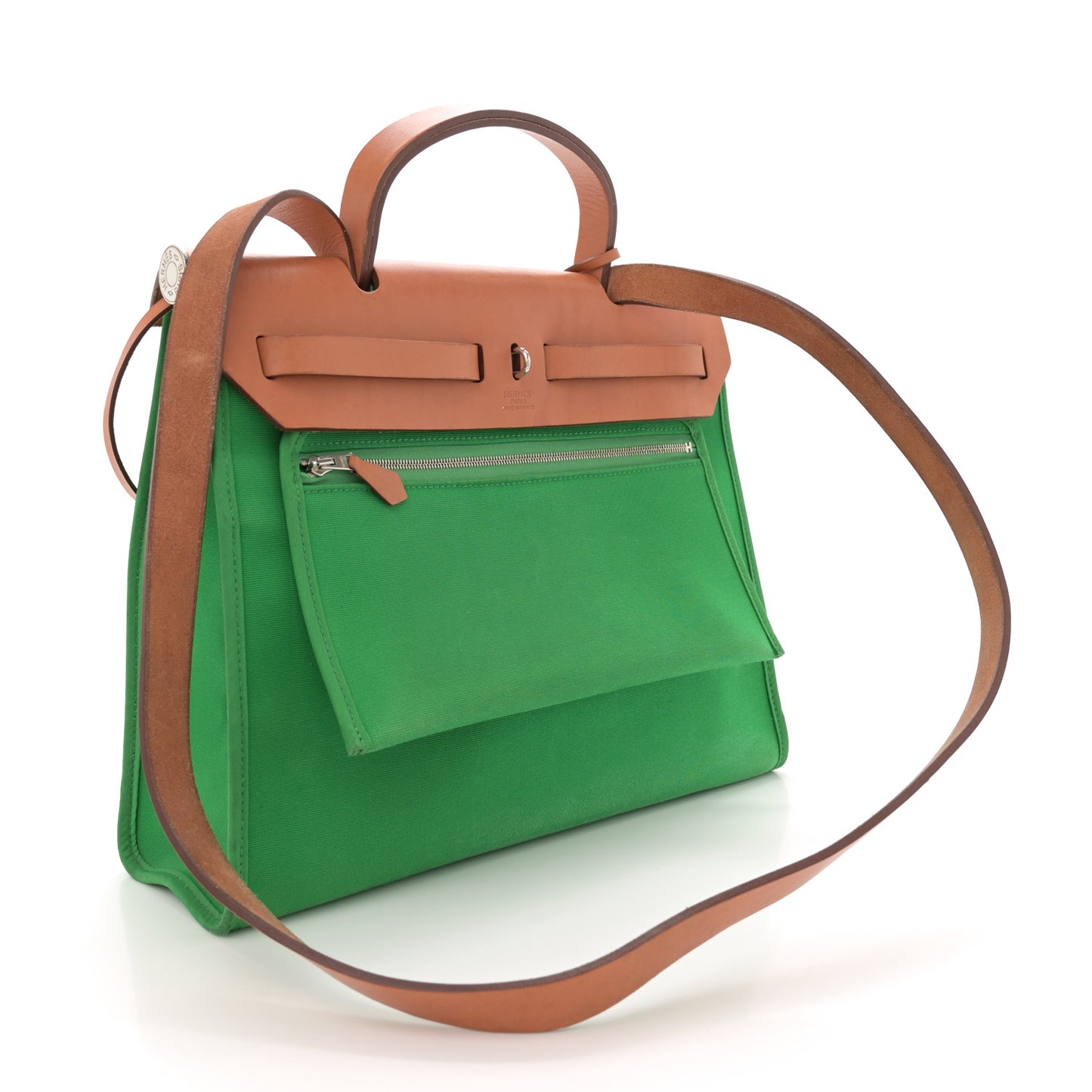 Vache Hunter Toile Herbag Zip 31 PM Bambou Natural