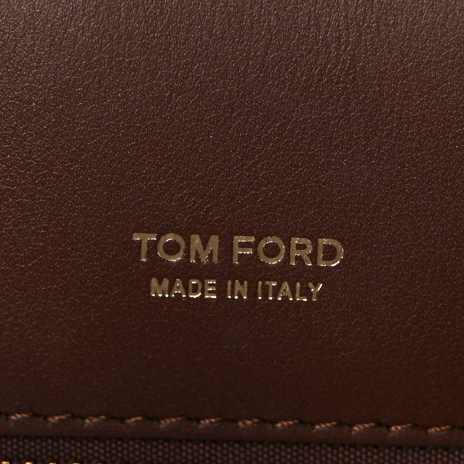 Tom Ford Suede Mini T Clasp Tara Crossbody Bag Tobacco 7 of 8