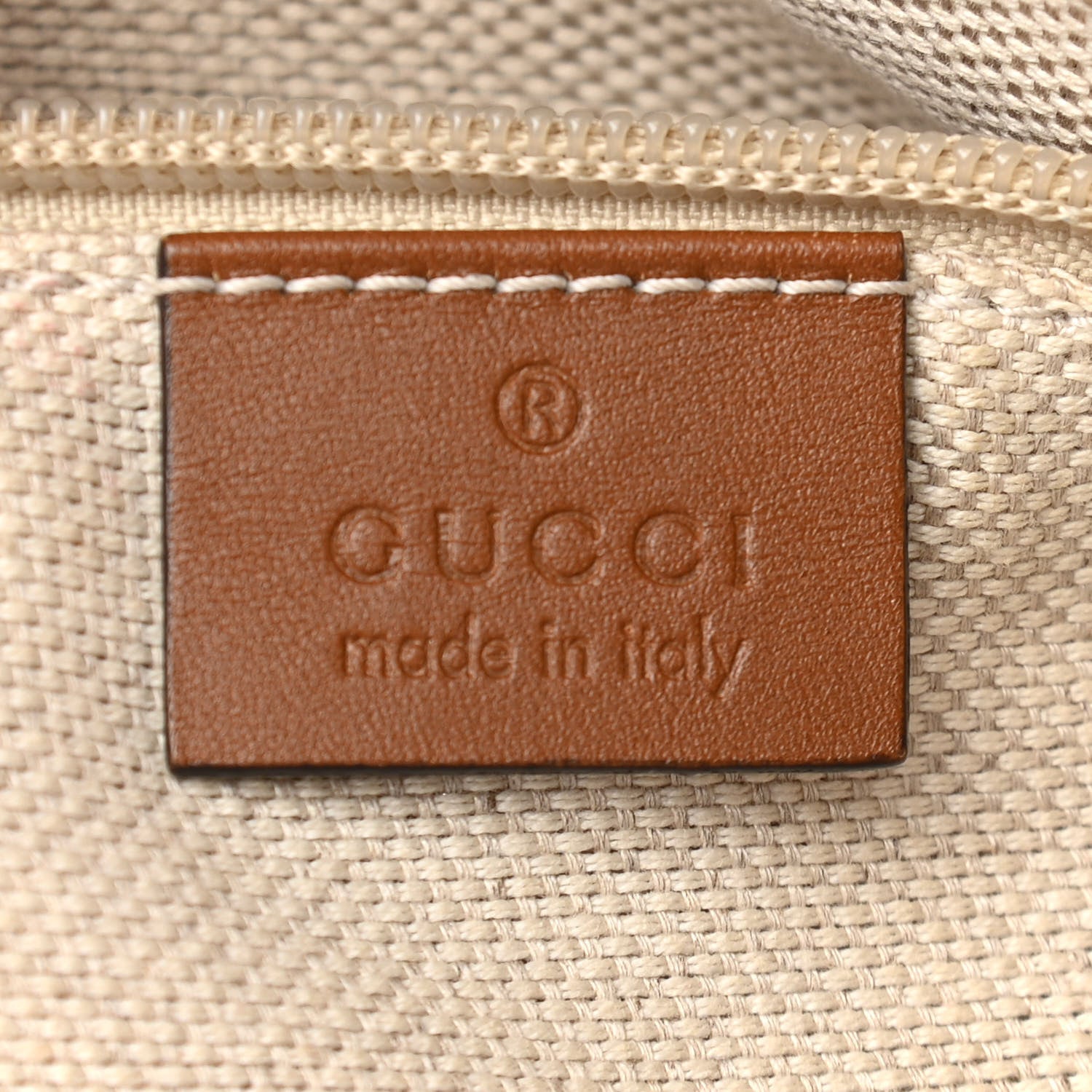 Gucci Monogram Large Original Tote Tan 6 of 14