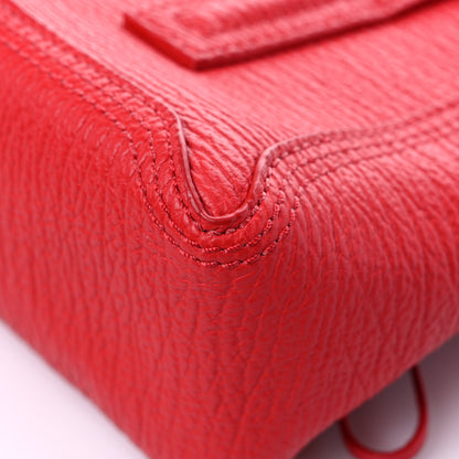 3.1 Phillip Lim Textured Calfskin Medium Pashli Satchel Red 9 of 9