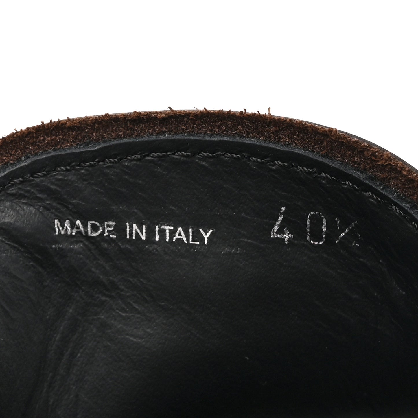 Spazzolato Fume Brogue Derby Loafers 40.5 Bruciato