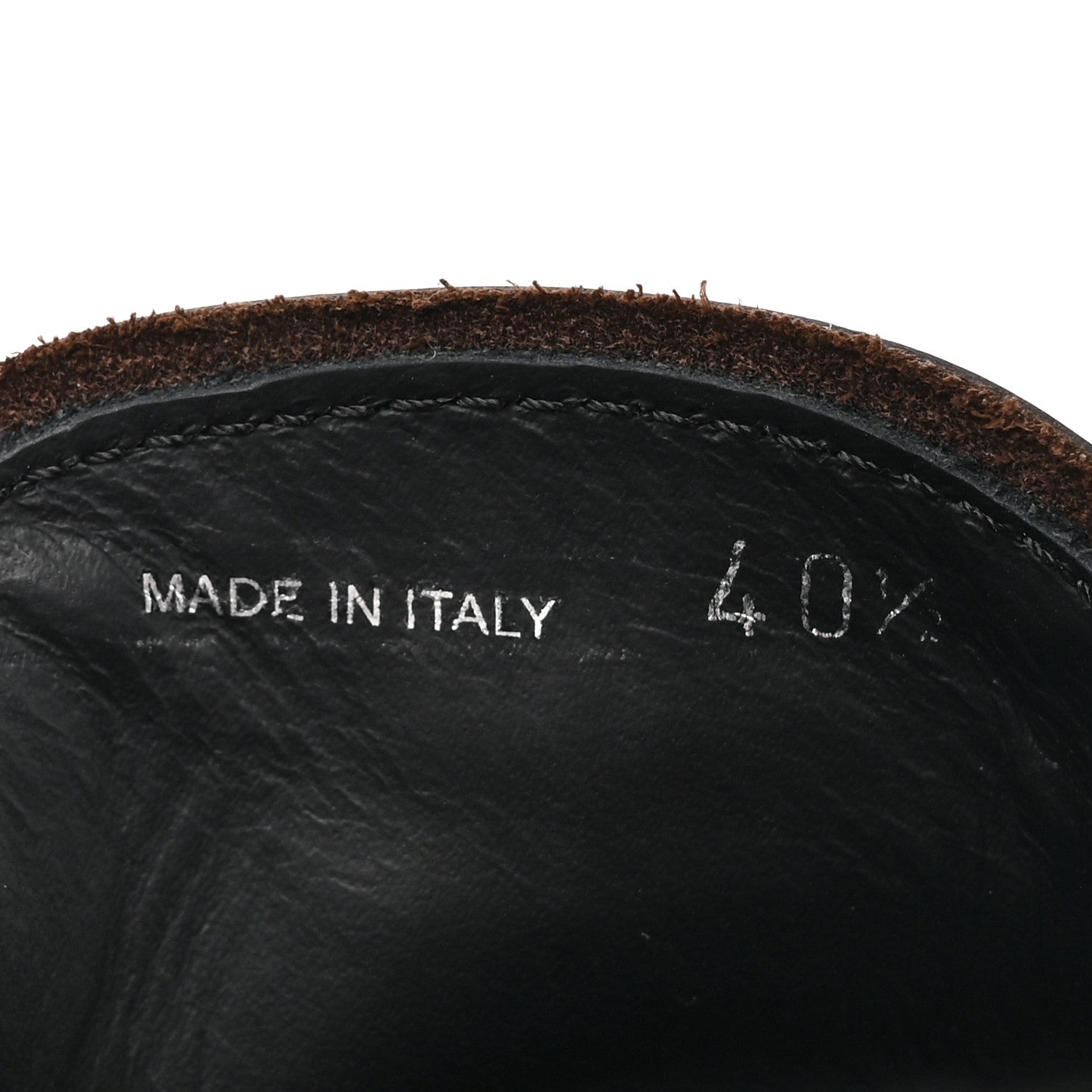 Prada Spazzolato Fume Brogue Derby Loafers 40.5 Bruciato 10 of 11