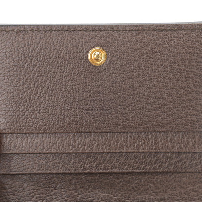 Gucci GG Supreme Monogram Web Ophidia Card Case Beige New Acero 6 of 8