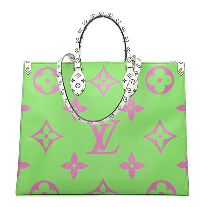 Louis Vuitton Monogram Giant Onthego GM Pink Lilac 1 of 10