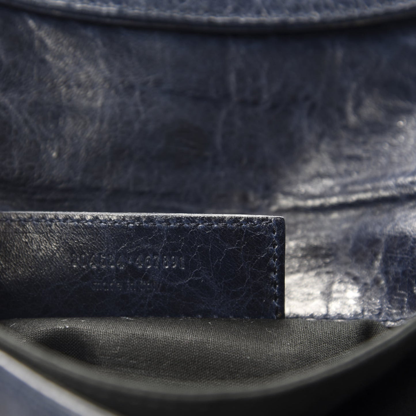 Agneau Giant Brogues Hardware Envelope Clutch Marine