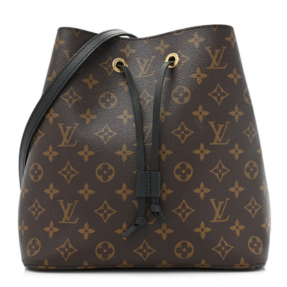 Louis Vuitton Monogram Neonoe MM Black 1 of 10