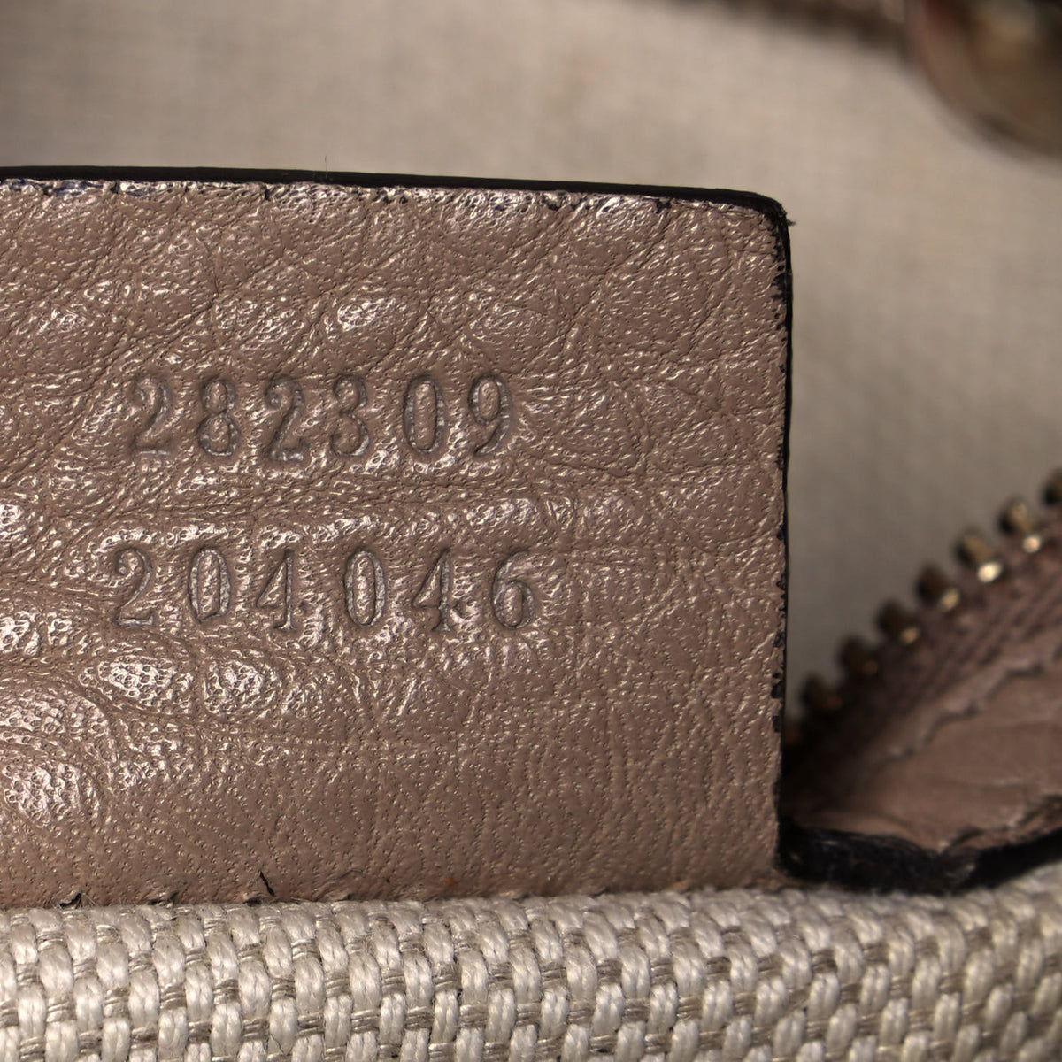 Pebbled Calfskin Medium Soho Shoulder Bag Camelia