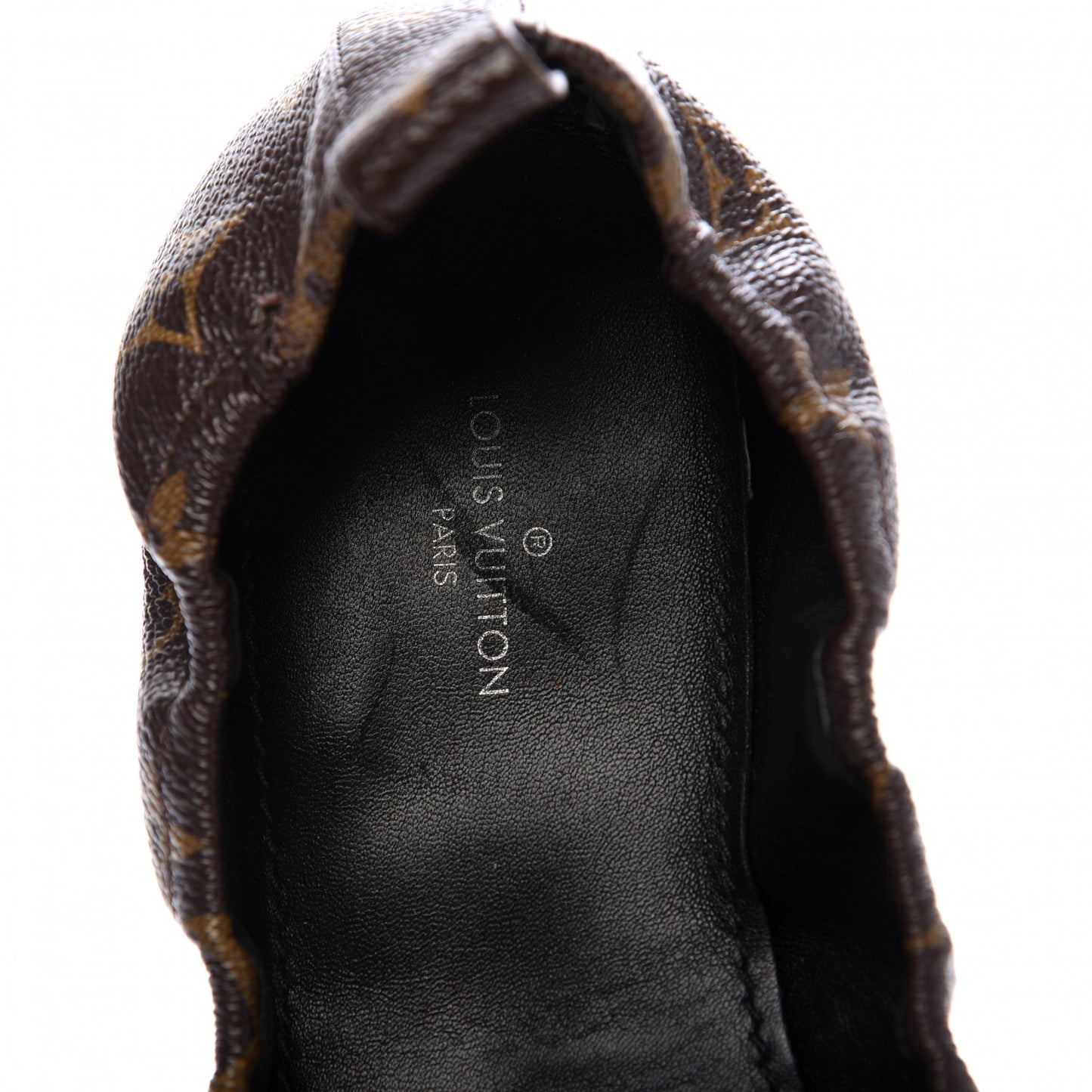 Monogram Flirty Ballerina Flats 36 Black