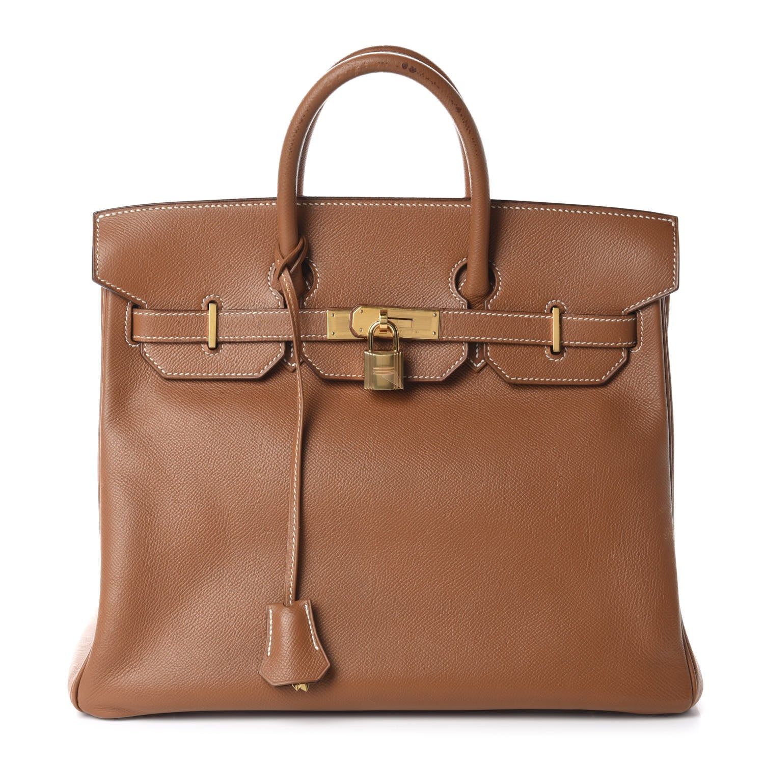 Hermes Courchevel HAC Birkin 32 Gold 1 of 26
