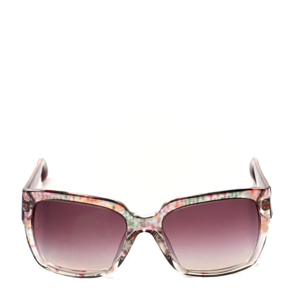 Chanel Acetate Multicolor Tweed CC Sunglasses 5220 Pink 2 of 7