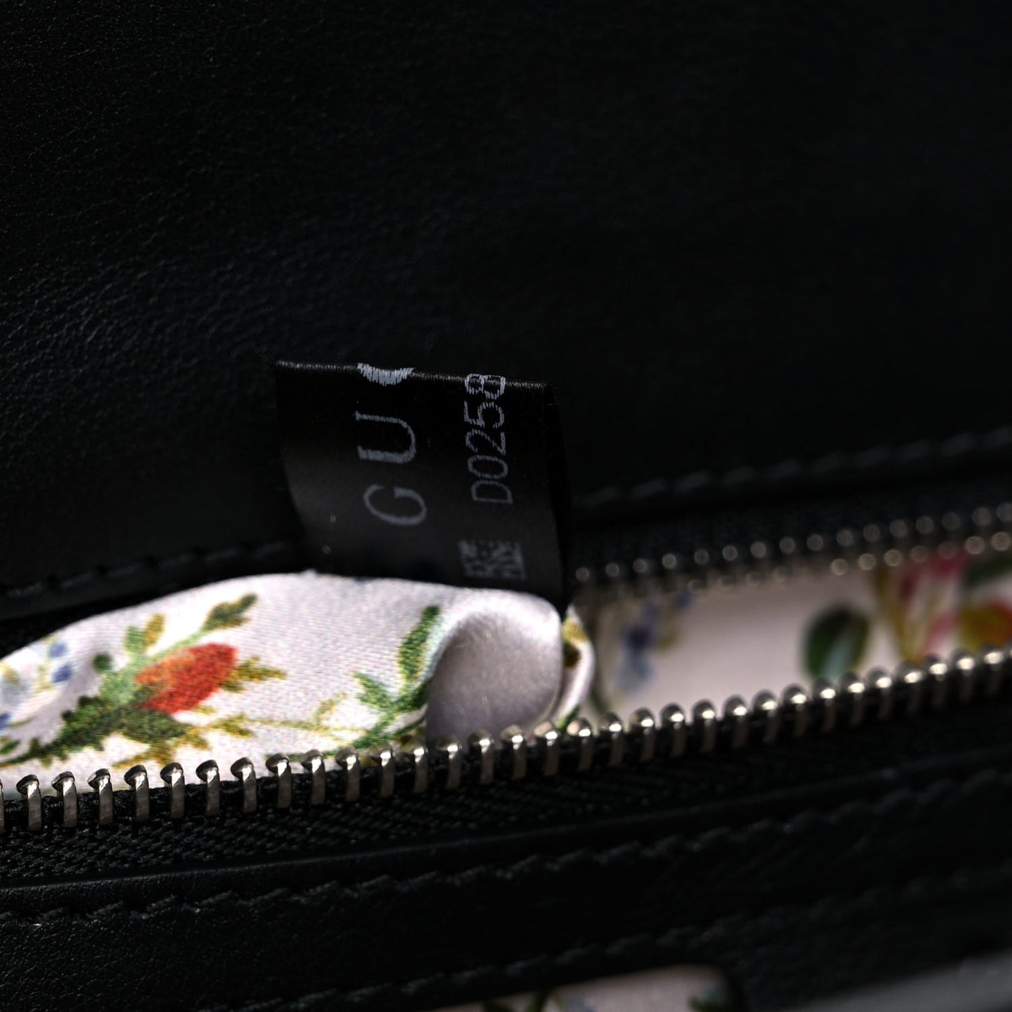 Calfskin Bamboo Medium Thiara Top Handle Bag Black