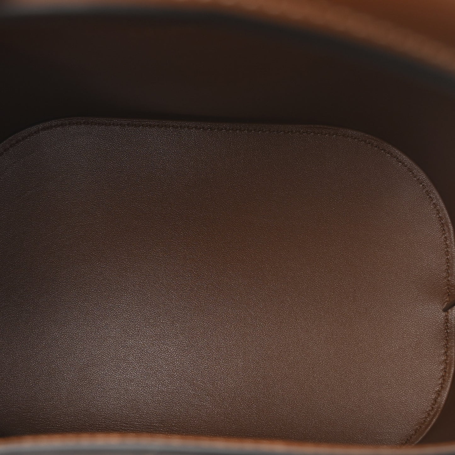 Smooth Calfskin Triomphe Medium Louise Bag Tan