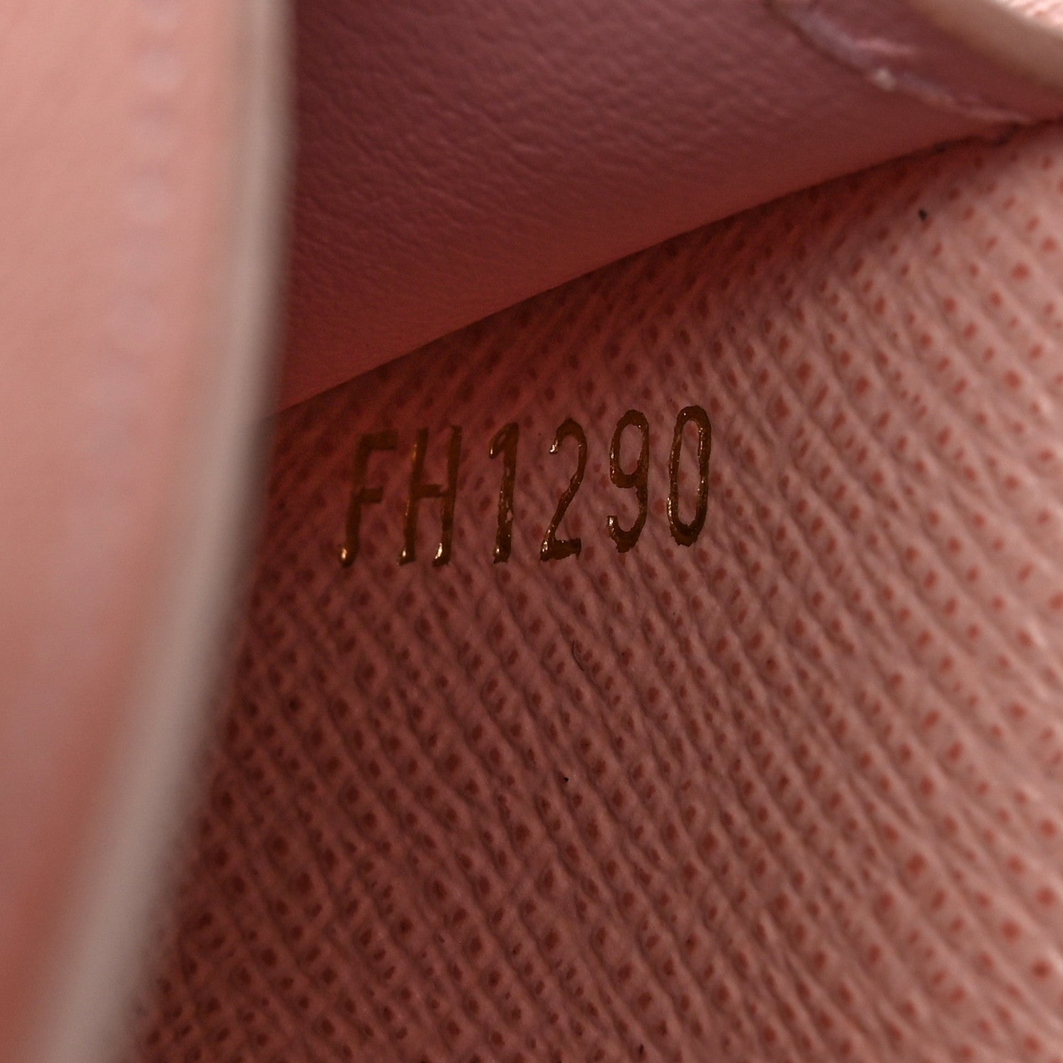 Louis Vuitton Damier Ebene Victorine Wallet Rose Ballerine 7 of 8