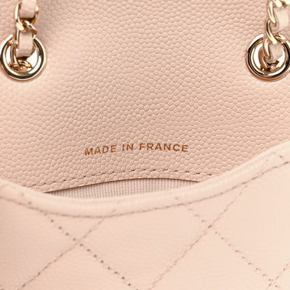 Chanel Caviar Quilted Mini Chain Belt Bag Light Beige 7 of 12