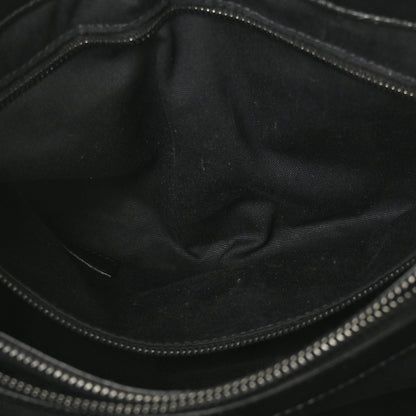 Saint Laurent Calfskin Y Quilted Monogram Medium Loulou Chain Satchel Black 5 of 8