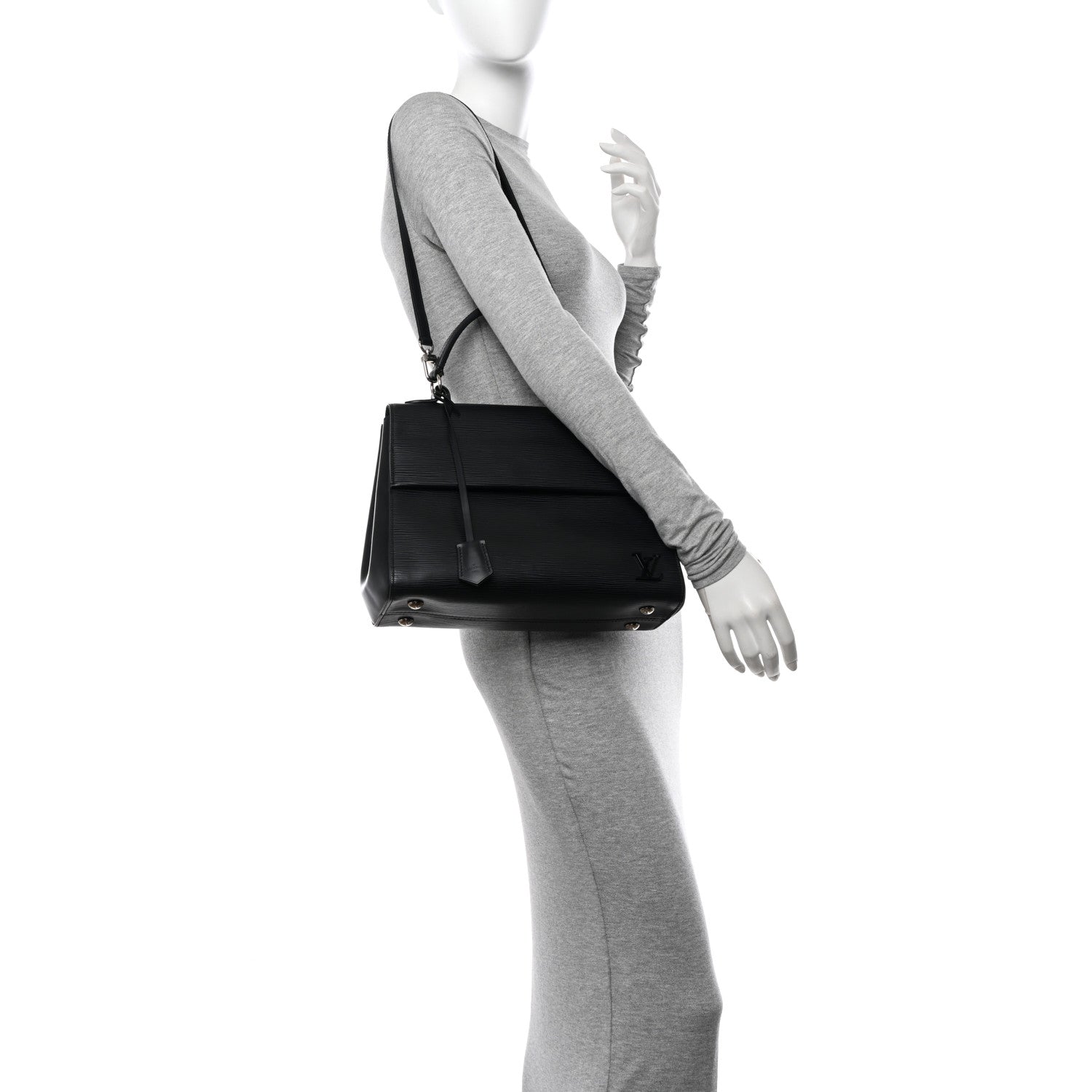 Louis Vuitton Epi Cluny MM Black 2 of 17