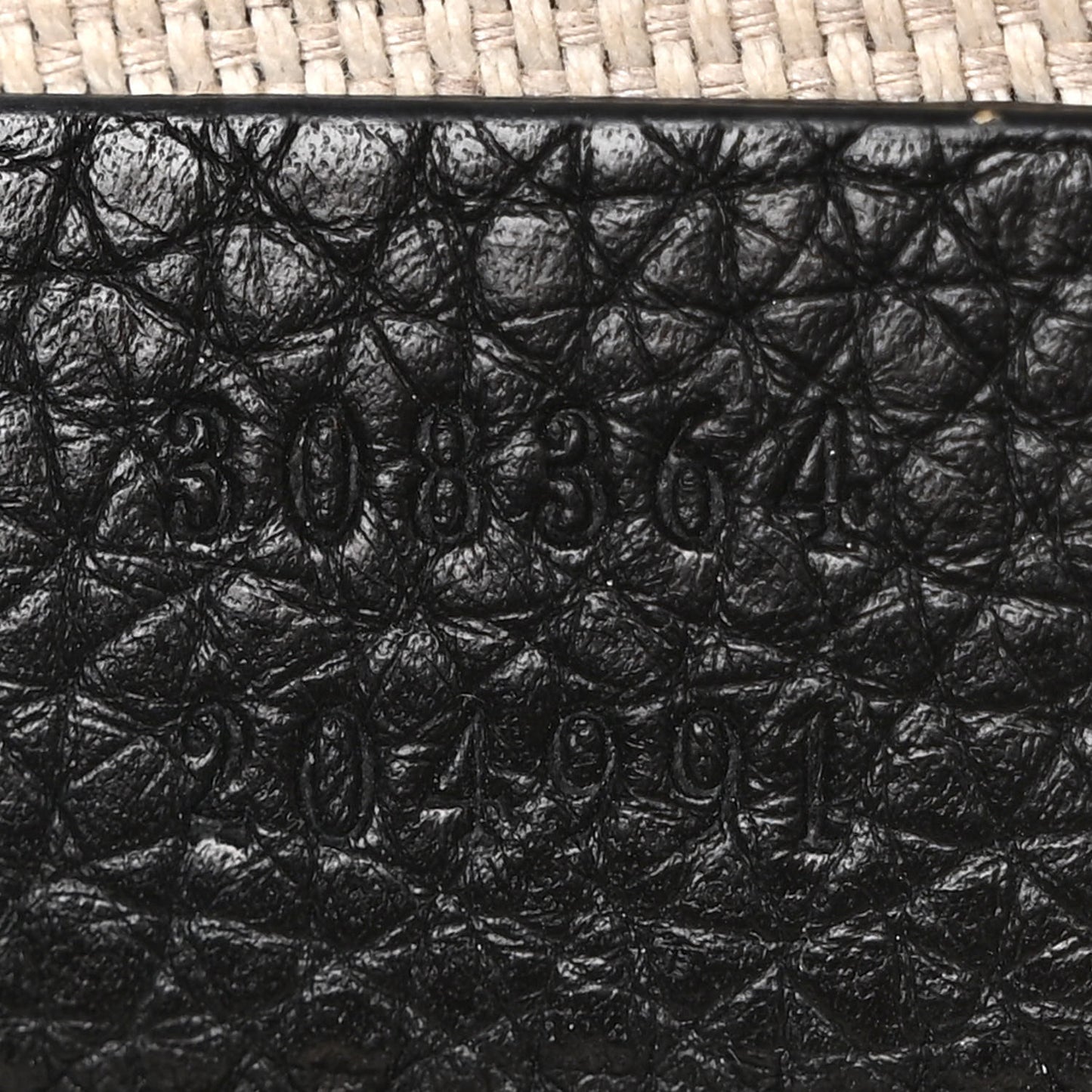 Pebbled Calfskin Small Soho Disco Bag Black