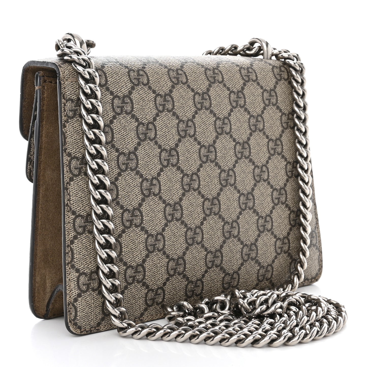 GG Supreme Monogram Mini Dionysus Shoulder Bag Taupe