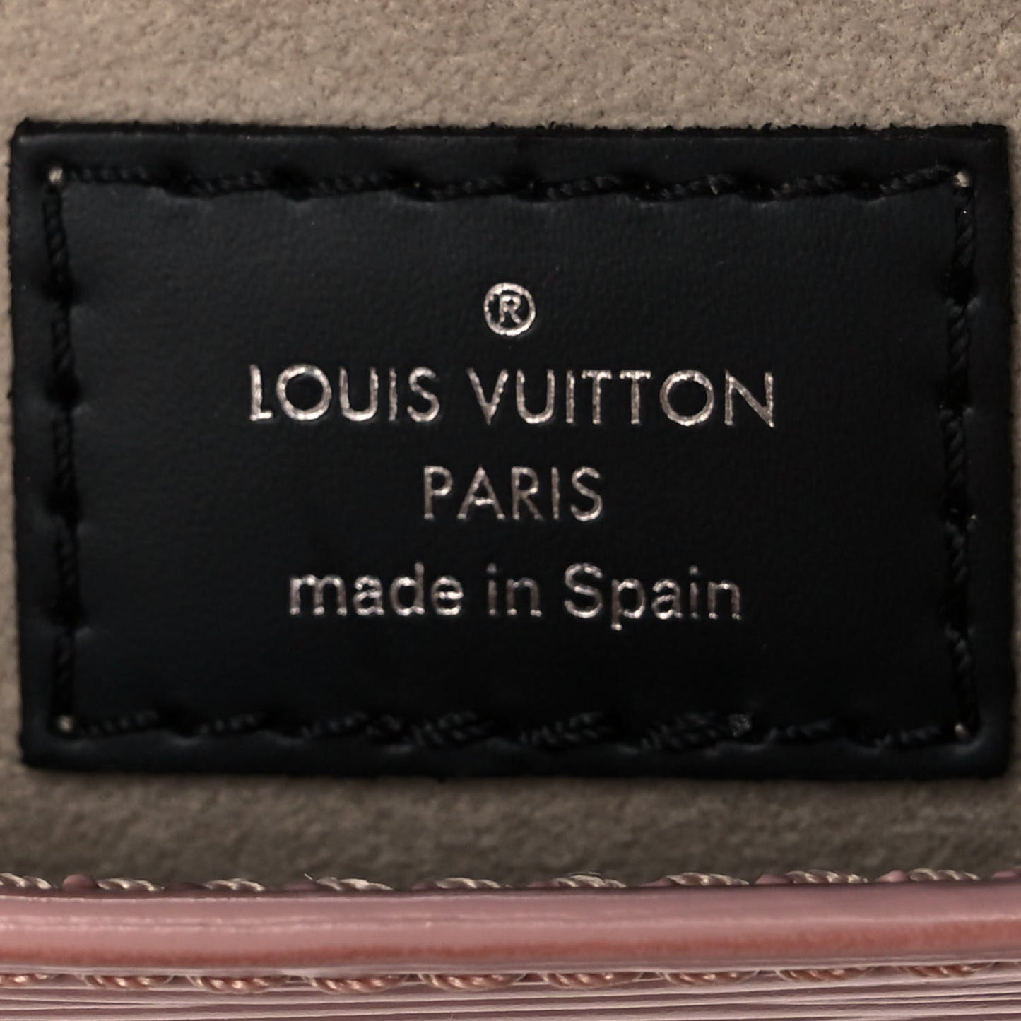 Epi Petit Sac Plat Rose Ballerine