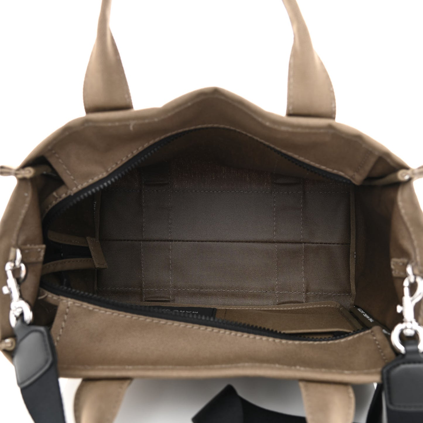 Cotton Canvas Medium The Traveler Tote Bag Slate Green