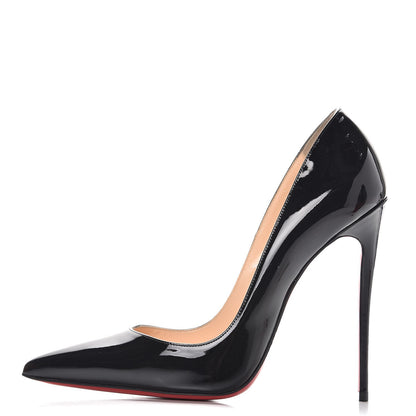 Christian Louboutin Patent So Kate 120 Pumps 40 Black 1 of 8