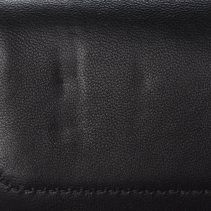 Chanel Tweed Quilted Medium Double Flap Black Ecru White 11 of 12