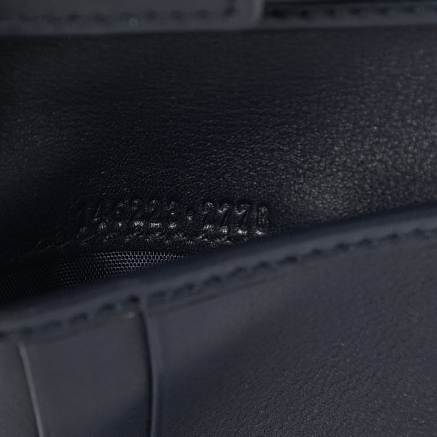 Microguccissima Mens Bi-Fold Wallet Navy