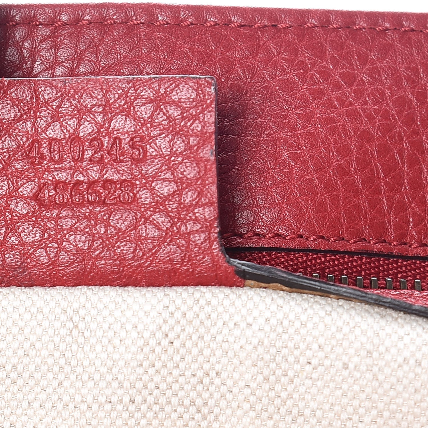 Gucci Cellarius Calfskin Large GG Marmont Shoulder Bag Vulcanic Red 7 of 12