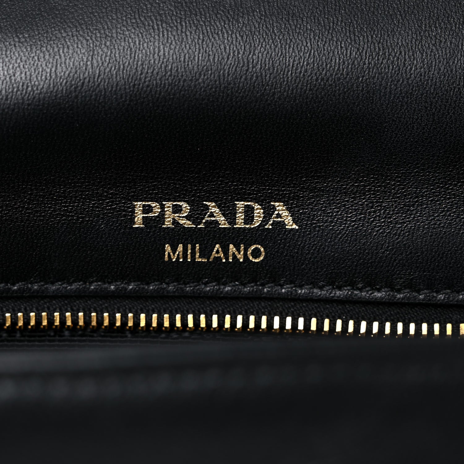 Prada Nappa Gaufre Flap Black 4 of 12