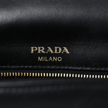 Prada Nappa Gaufre Flap Black 4 of 12