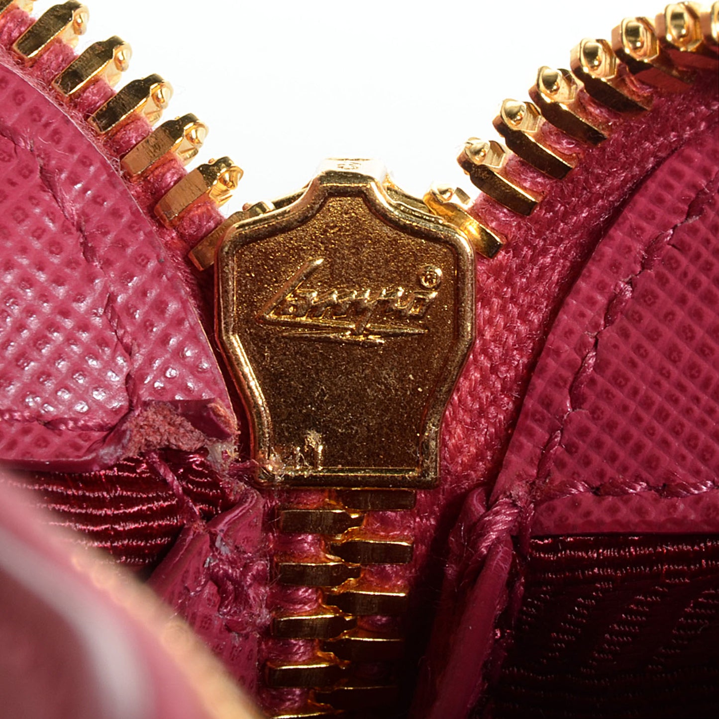 Saffiano Lux Mini Promenade Tote Peonia