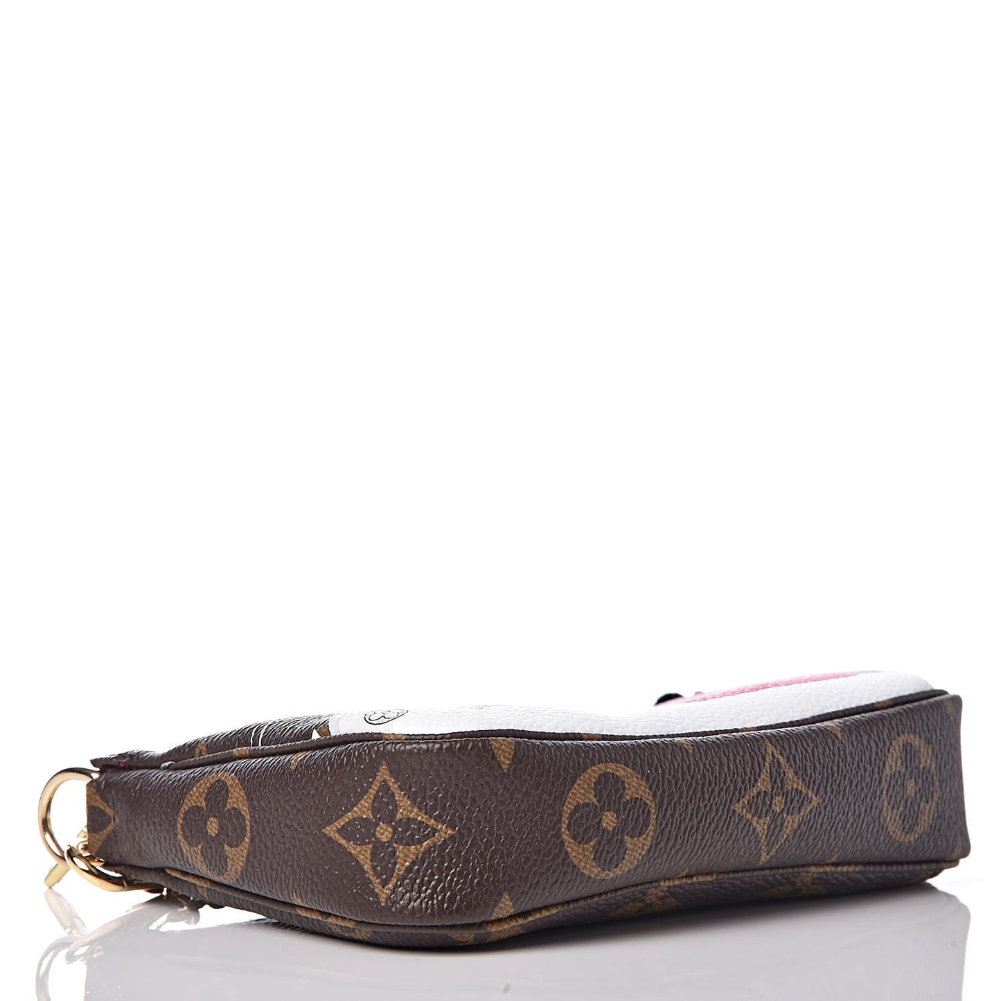 Monogram 2019 Christmas Animation Mini Courchevel Pochette Accessories Fuchsia