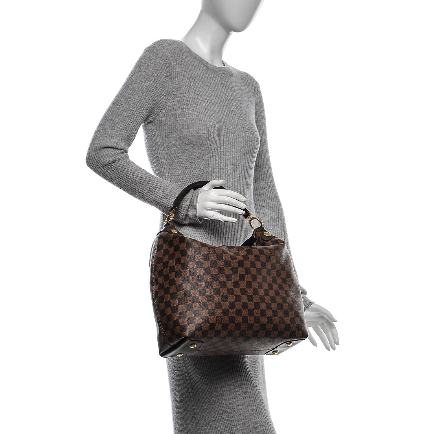 Louis Vuitton Damier Ebene Duomo Hobo 2 of 6