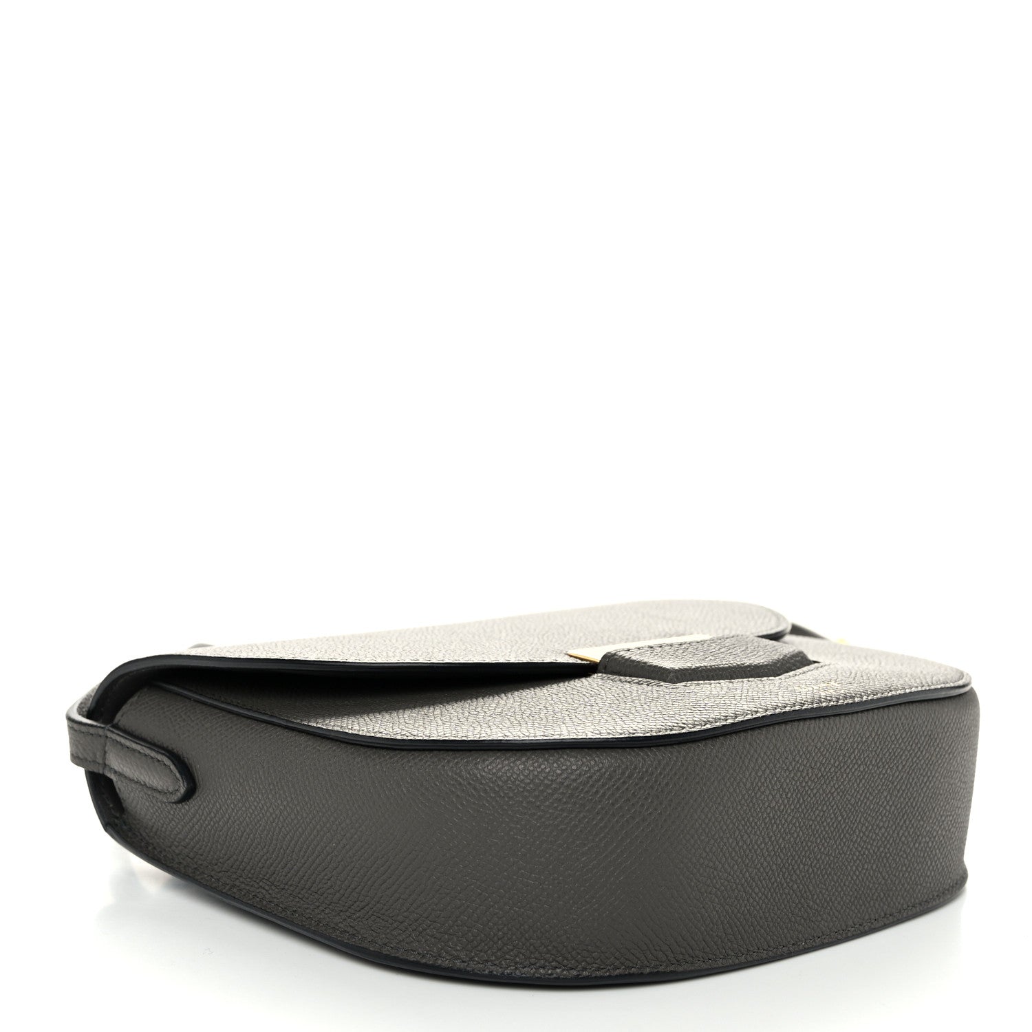 Celine Baby Grained Calfskin Small Trotteur Grey 4 of 11