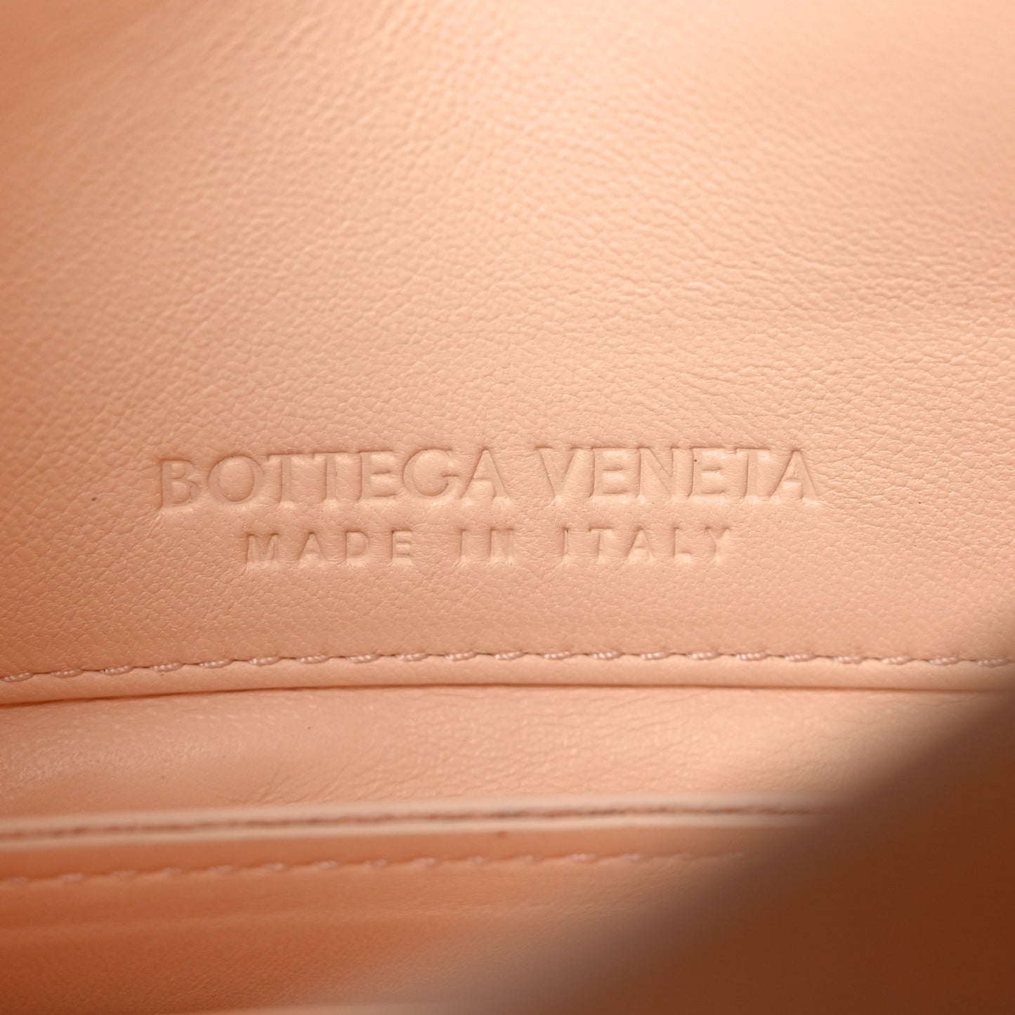 Calfskin Mount Envelope Bag Melon Washed