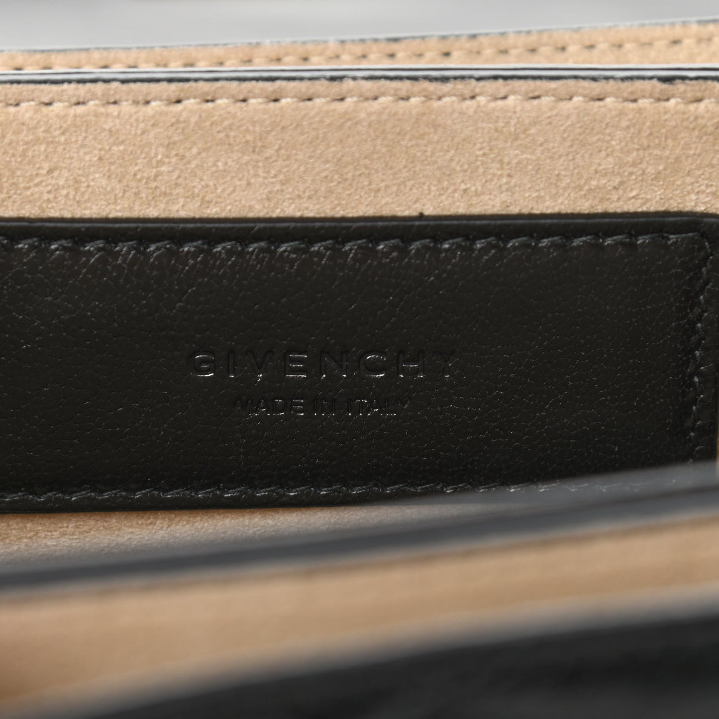 Goatskin Quilted Small GV3 Shoulder Bag Black