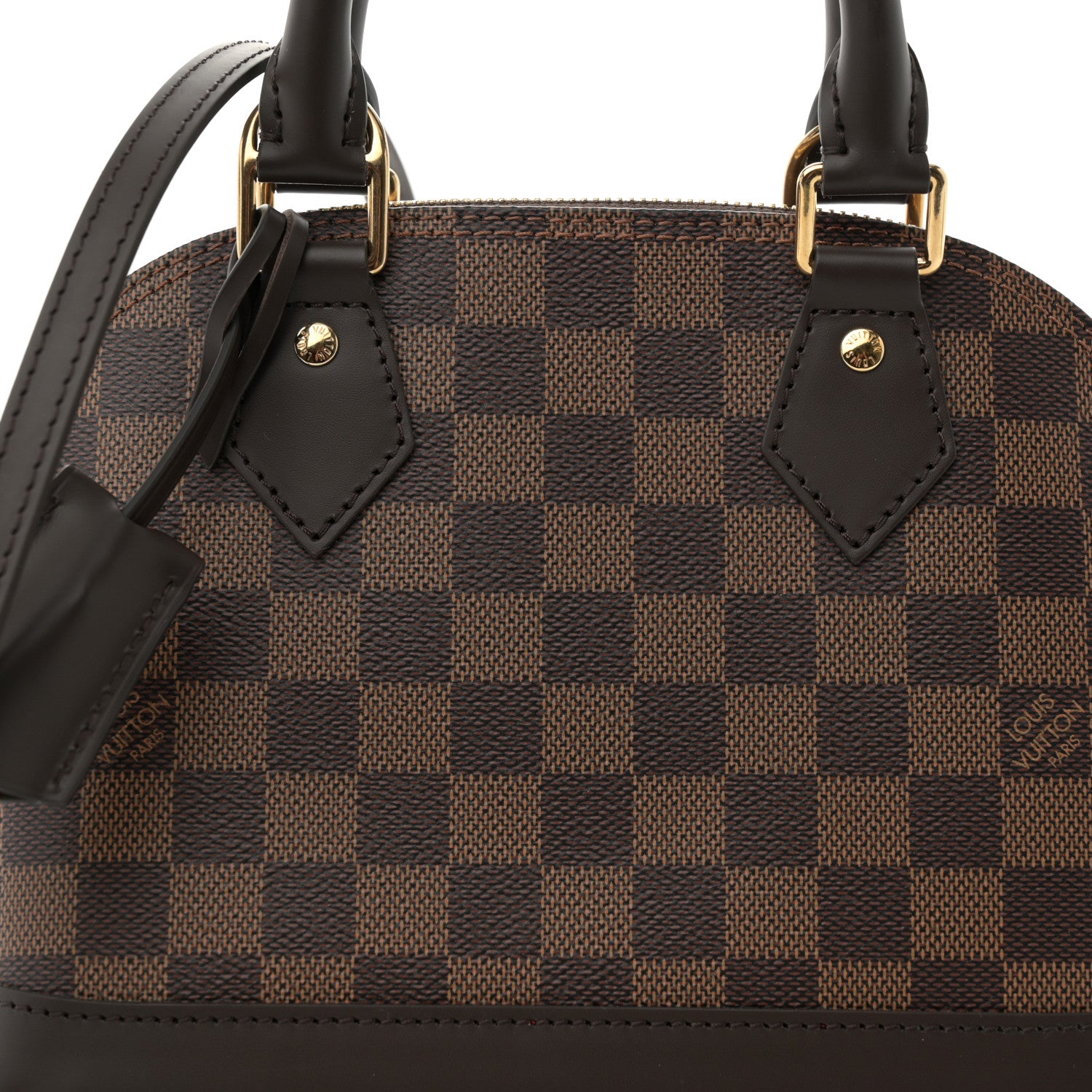Louis Vuitton Damier Ebene Alma BB 7 of 9