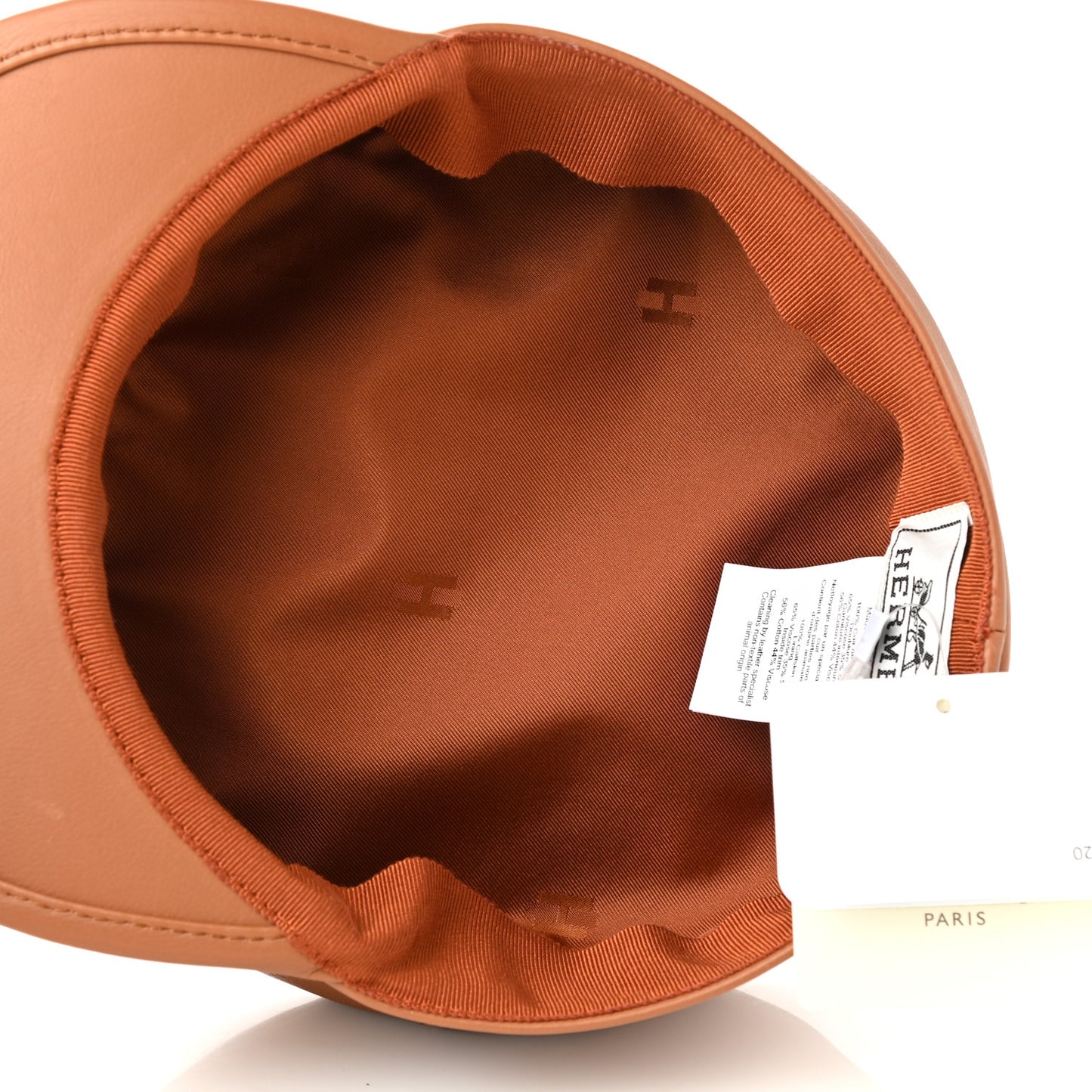 Calfskin Newton Eddie Cap 57 Gold