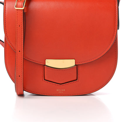 Celine Supersoft Calfskin Small Trotteur Ruby 11 of 11
