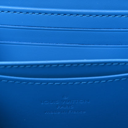 Louis Vuitton Vernis Valentine Zippy Coin Purse Blue 6 of 7
