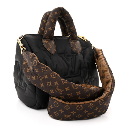 Louis Vuitton Econyl Mini Monogram Pillow Speedy Bandouliere 25 Black 3 of 9