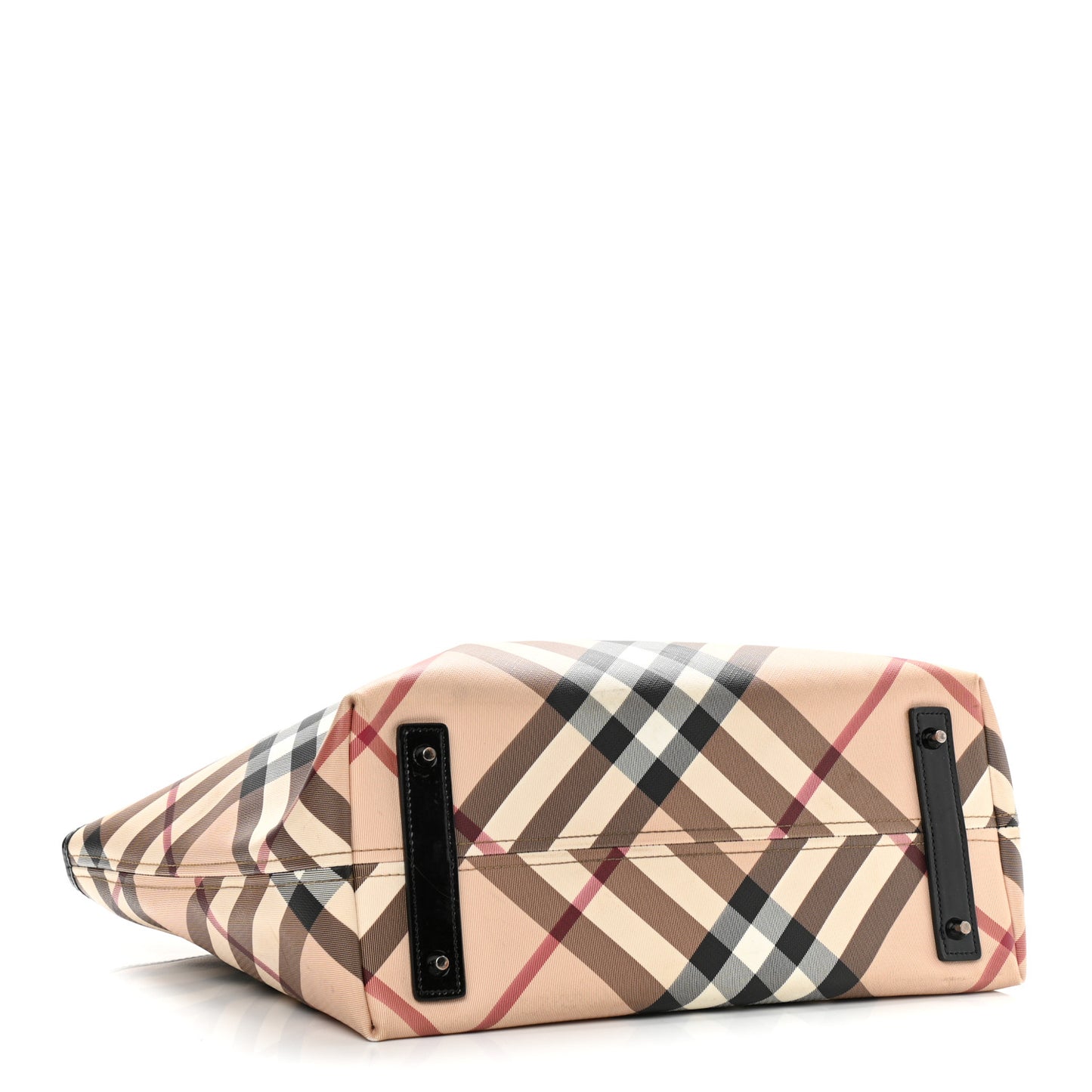 Nova Check Large Nickie Tote Black