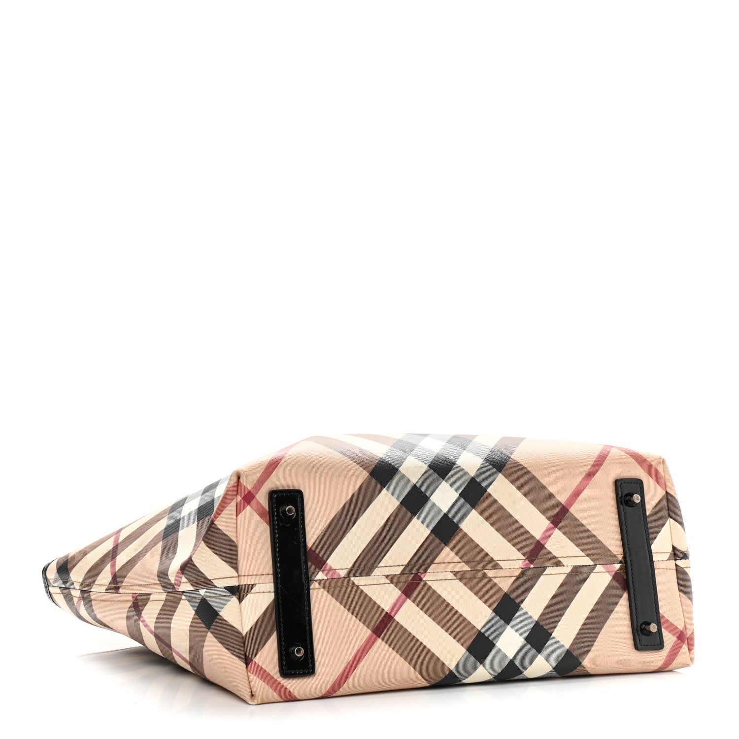 Burberry Nova Check Large Nickie Tote Black 5 of 17