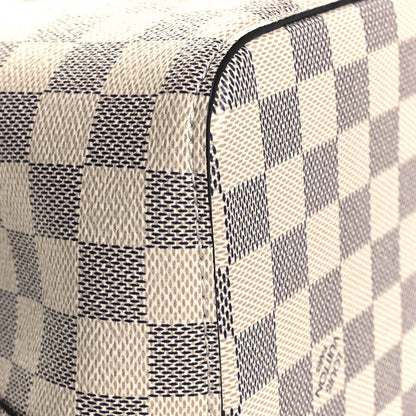 Louis Vuitton Damier Azur Braided Neonoe MM Blue 10 of 12