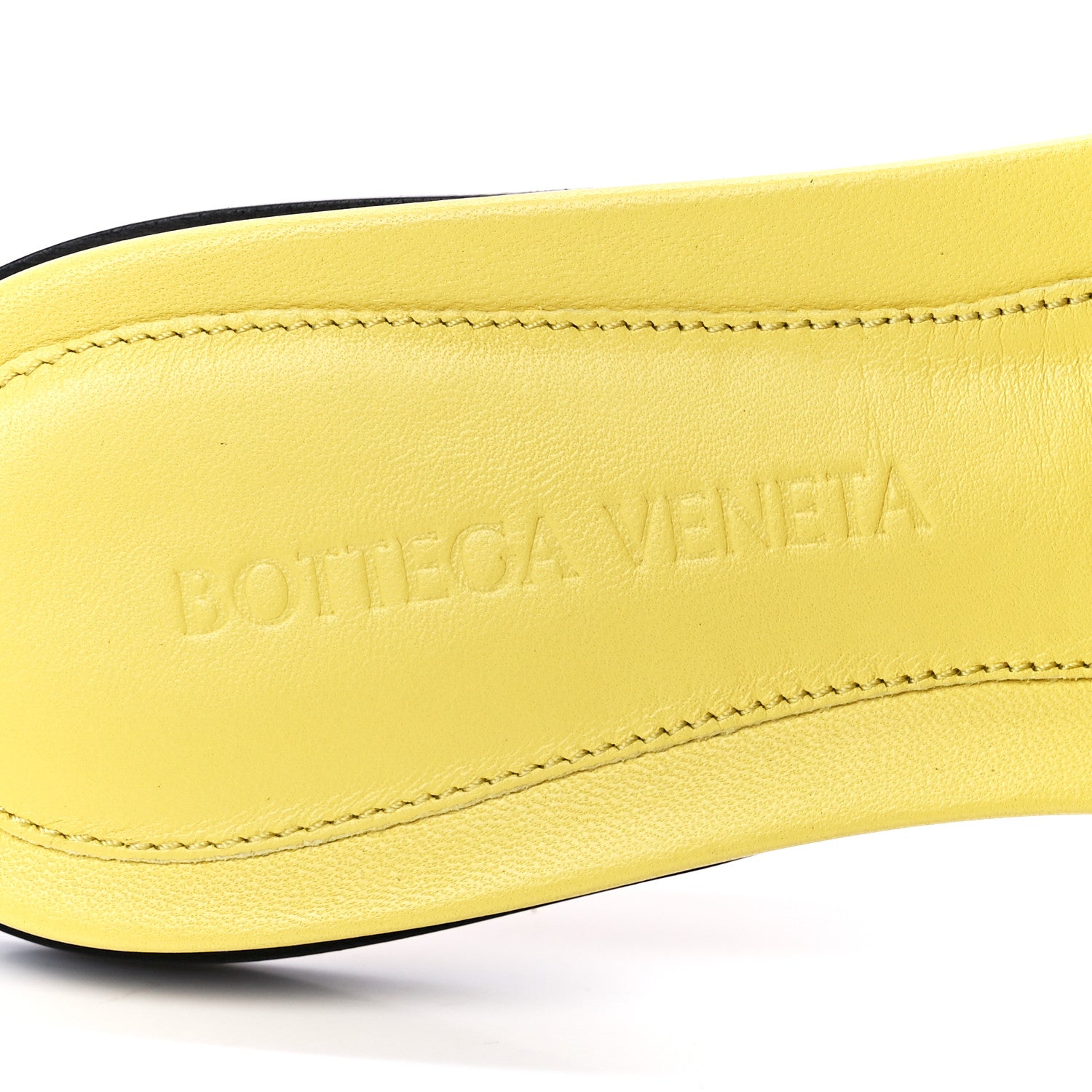 Bottega Veneta Nappa Matelasse Padded Flat Sandals 36 Pear 7 of 7