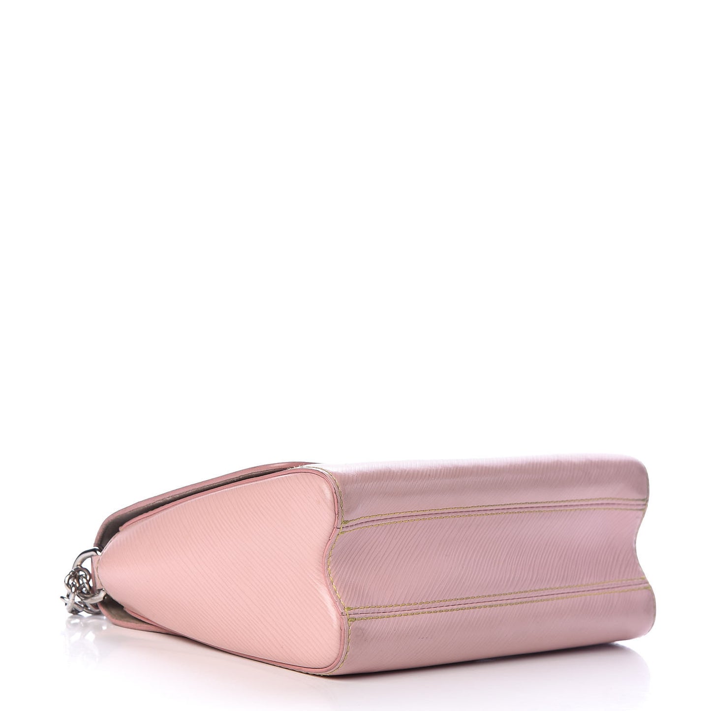 Epi Twist Shoulder Bag MM Rose Ballerine